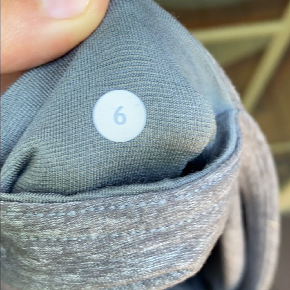 Lululemon Wunder Under Gray Leggings size 6 - Picture 5 of 5
